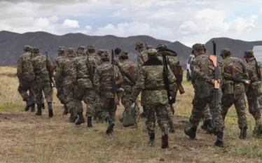 «Պաշտպան հայրենյաց» ծրագրի մասնակիցների վարժանքները