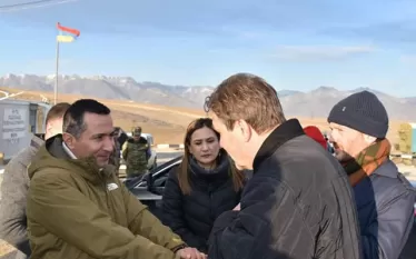 ԵԽԽՎ ներկայացուցիչներն այցելել են Հայաստանն Արցախին կապող ճանապարհի անցակետ ու արձանագրել մայրուղու փակ լինելը