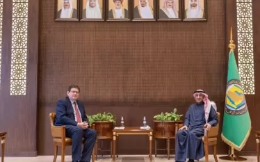 GCC-ի ղեկավարը հանդիպել է Սաուդյան Արաբիայում Մեծ Բրիտանիայի դեսպանի հետ