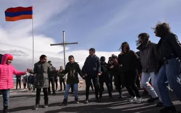 Հայ-թուրքական սահմանին ՀՀ դրոշ է տեղադրվել