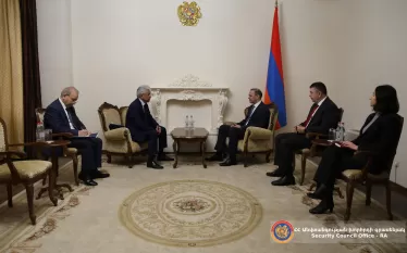 ԱԽ քարտուղարն ընդունել է ՀԱՊԿ գլխավոր քարտուղարին