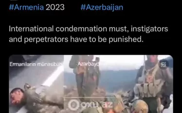 «Մարդասիրության» դիմակ հագած ադրբեջանցիների քարոզչությունը