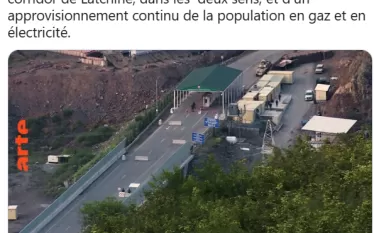 Ֆրանսիան կոչ է անում վերականգնել ազատ տեղաշարժը Լաչինի միջանցքով