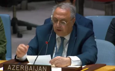 Ադրբեջանի ներկայացուցիչը ՄԱԿ-ի ԱԽ արտահերթ նիստին շարունակել է կեղծ պնդումները
