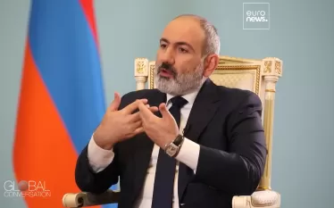 Ալիևը հրապարակային չի հաստատել տարածքային ամբողջականության փոխադարձ ճանաչումը․ Փաշինյանը՝ «Եվրոնյուզ»-ինԱլիևը հրապարակային չի հաստատել տարածքային ամբողջականության փոխադարձ ճանաչումը․ Փաշինյանը՝ «Եվրոնյուզ»-ին