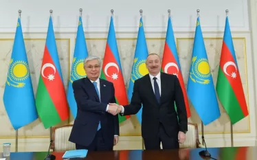 Ադրբեջանի և Ղազախստանի նախագահները մասնակցել են Վարանդայում մանկական ստեղծագործական կենտրոնի բացմանը