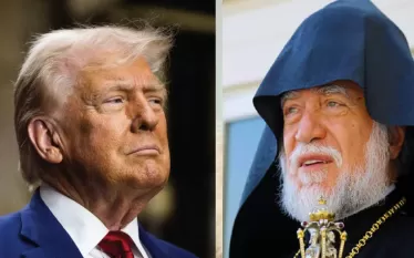 Թրամփը հեռախոսազրույց է ունեցել Մեծի տանն Կիլիկիո Արամ Ա Կաթողիկոսի հետ