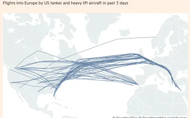 Իրան-ամերիկյան բախումը շատ հավանական է դառնում։ Երկու քարտեզ, որ բացատրում է լարվածության աստիճանը: Այս մասին գրել է թյուրքագետ Վարուժան Գեղամյանը:  «Առաջինում երևում են ԱՄՆ ռազմածովային ուժերի տեղակայումը Իրանի շուրջ, որոնք վերջին օրերին են տեղափոխվել տարածաշրջան։ Երկրորդում վերջին 3 օրերին ԱՄՆ-ից ռազմական ակտիվացած բեռնափոխադրումներն են դեպի տարածաշրջան»,-գրել է նա: