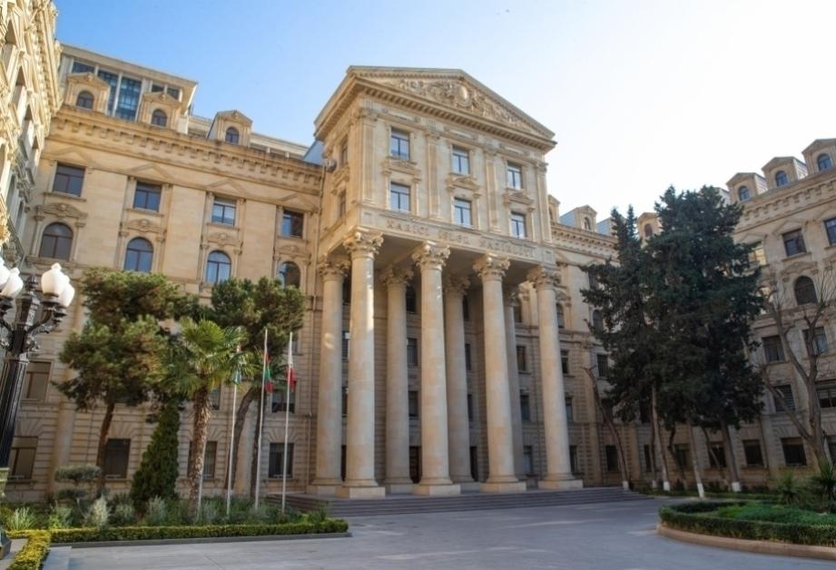 Ադրբեջանն արձագանքել է Արարատ Միրզոյանի հայտարարություններին