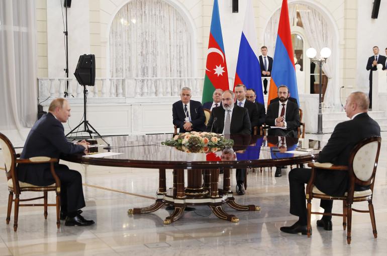 ԼՂ-ում իրավիճակը զարգանում է կարգավորման ուղղությամբ. Պուտինը` եռակողմ հանդիպմանը