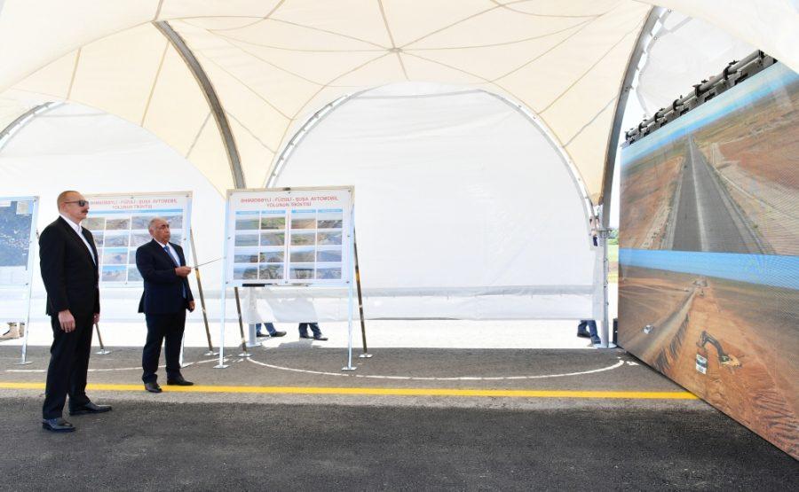 Ալիևը ժամանել է Արցախի օկուպացված շրջաններ